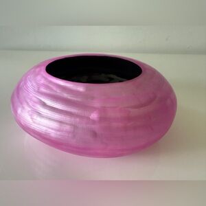 ALEXIS BITTAR Large Puffy Lucite Bangle Bracelet - Azalea Pink (M/L)